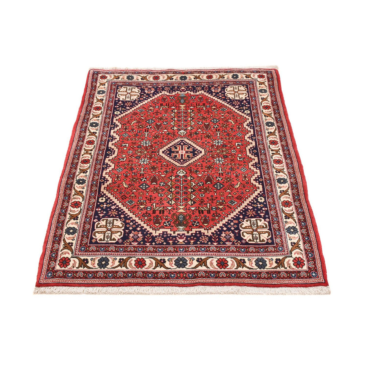 Tapis persan - Nomadic - 160 x 100 cm - rouge