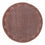 Tapis persan - Bidjar ronde  - 300 x 300 cm - rouge foncé