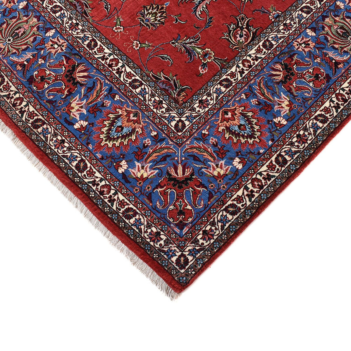 Tapis persan - Bidjar - 407 x 305 cm - rouge