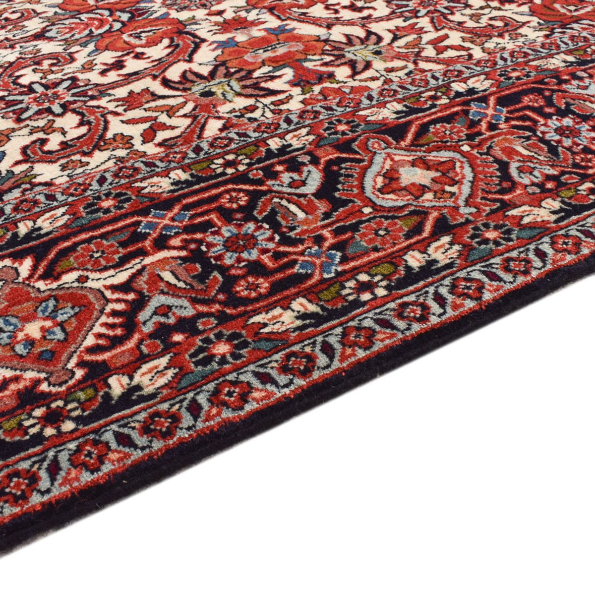 Tapis de couloir Tapis persan - Bidjar - 388 x 157 cm - rouille