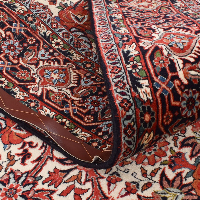 Tapis de couloir Tapis persan - Bidjar - 388 x 157 cm - rouille