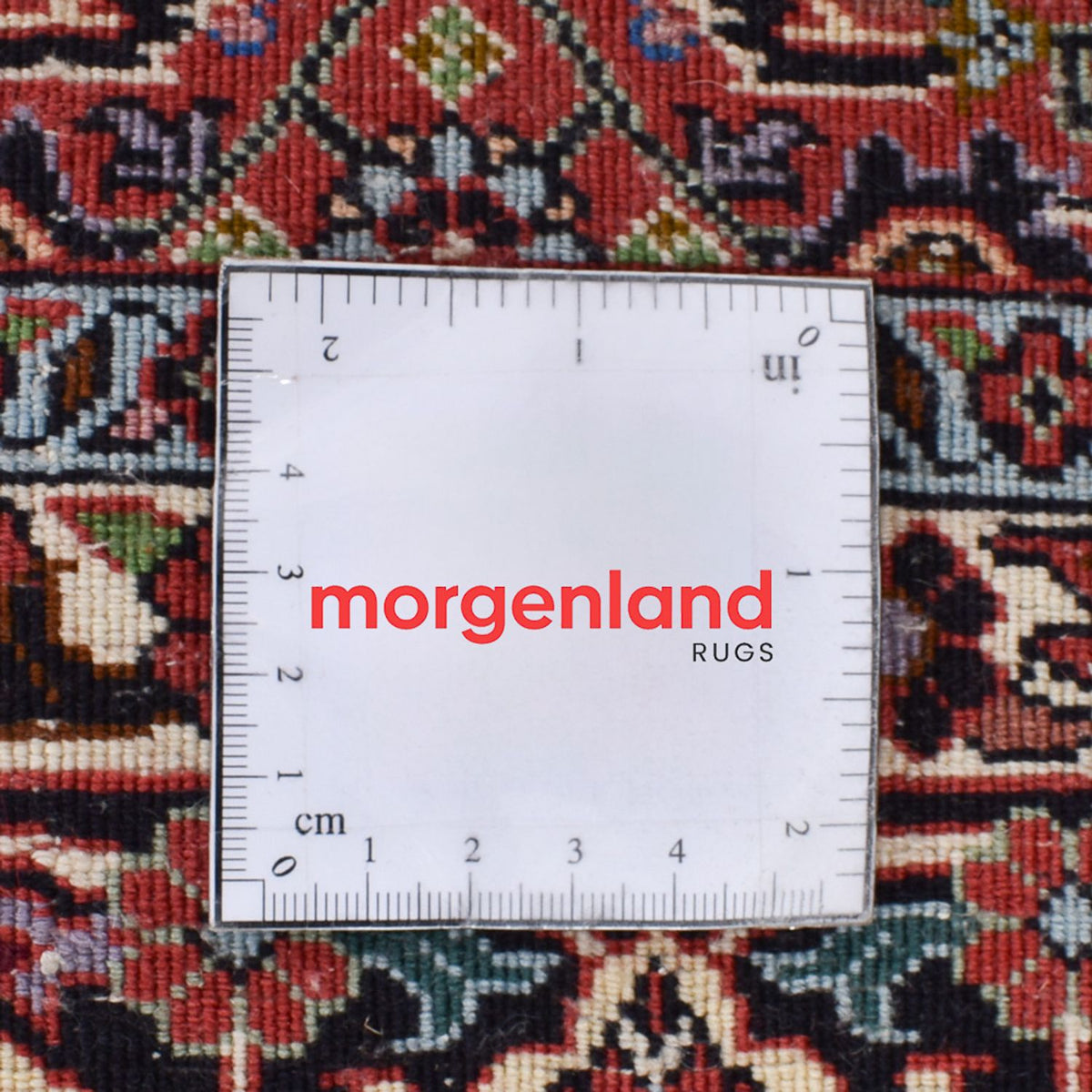 Tapis de couloir Tapis persan - Bidjar - 393 x 152 cm - rouille