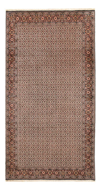 Tapis persan - Bidjar ovale  - 395 x 203 cm - rouille