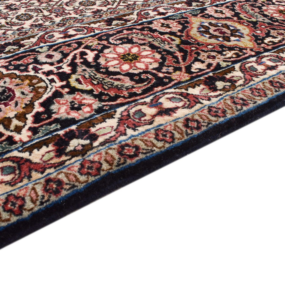 Tapis persan - Bidjar ovale  - 395 x 203 cm - rouille