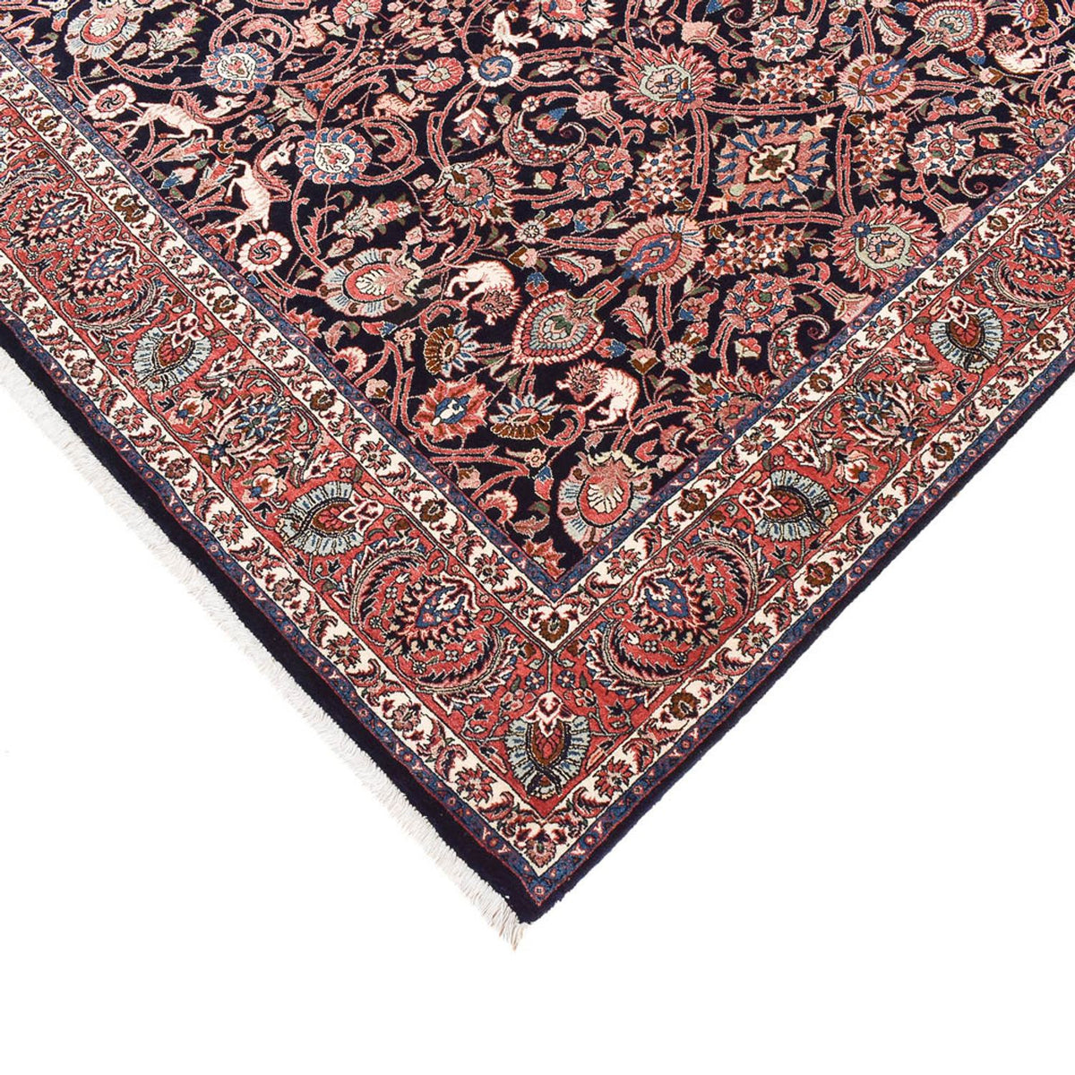 Tapis persan - Bidjar - 370 x 202 cm - rouille