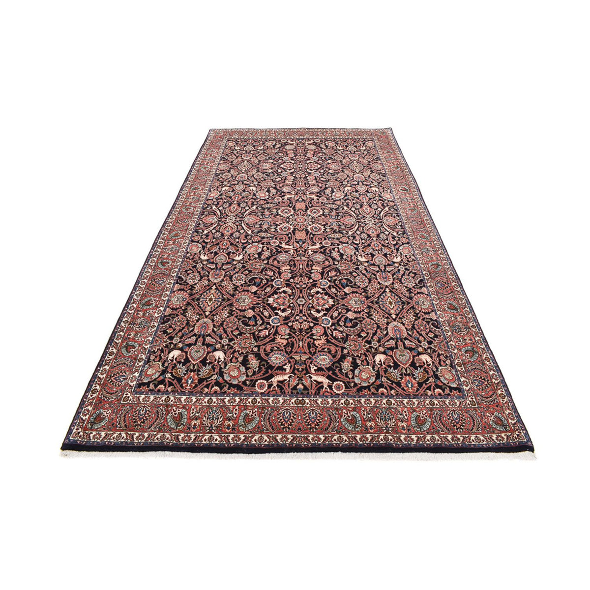 Tapis persan - Bidjar - 370 x 202 cm - rouille