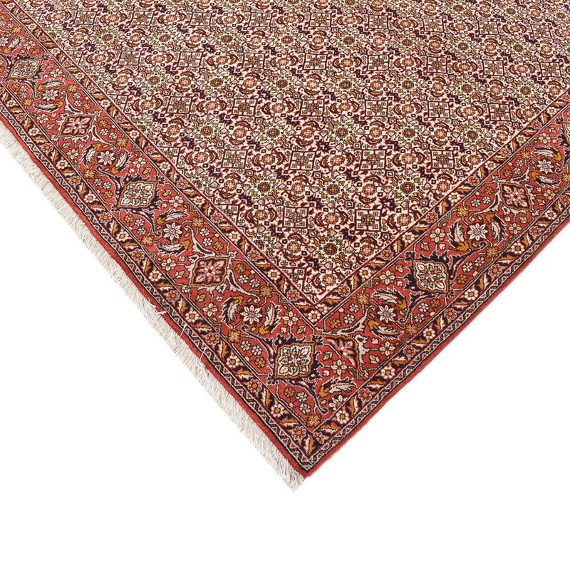 Tapis de couloir Tapis persan - Bidjar - 401 x 200 cm - rouille