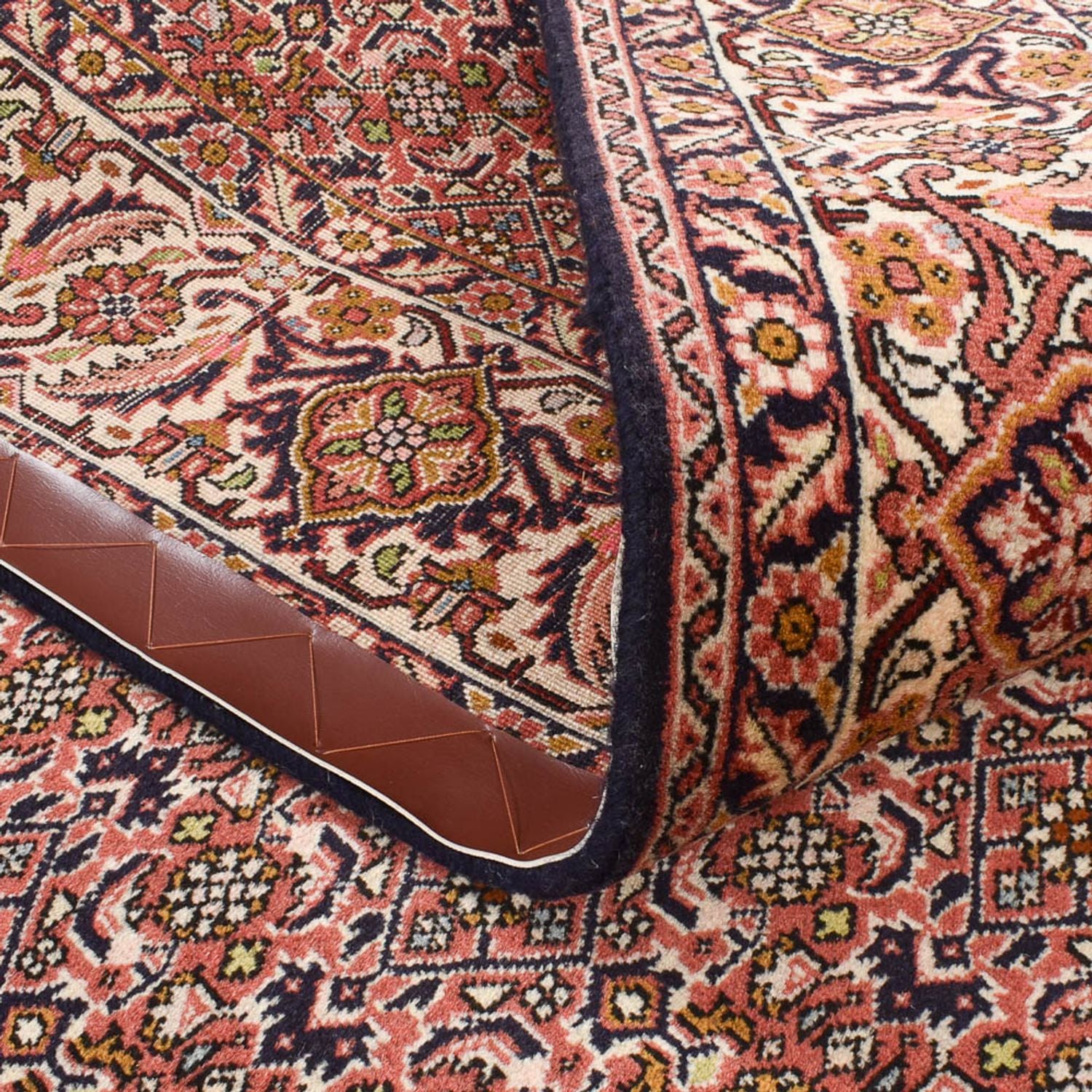 Tapis de couloir Tapis persan - Bidjar - 405 x 207 cm - rouille