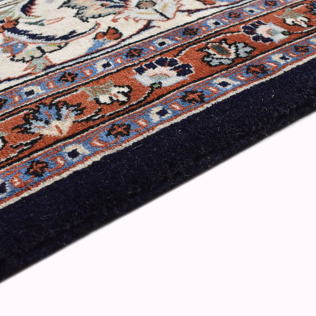 Tapis persan - Classique - Royal - 343 x 250 cm - bleu foncé