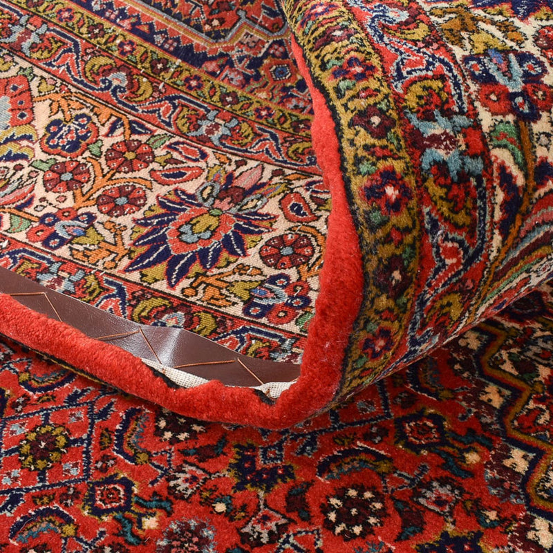 Tapis persan - Bidjar - 294 x 260 cm - rouge