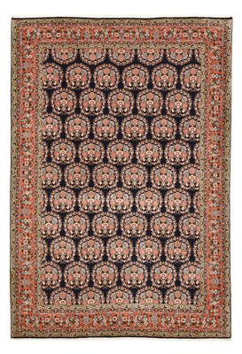 Tapis persan - Bidjar - 296 x 203 cm - bleu foncé