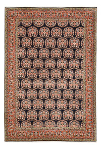 Tapis persan - Bidjar - 296 x 203 cm - bleu foncé