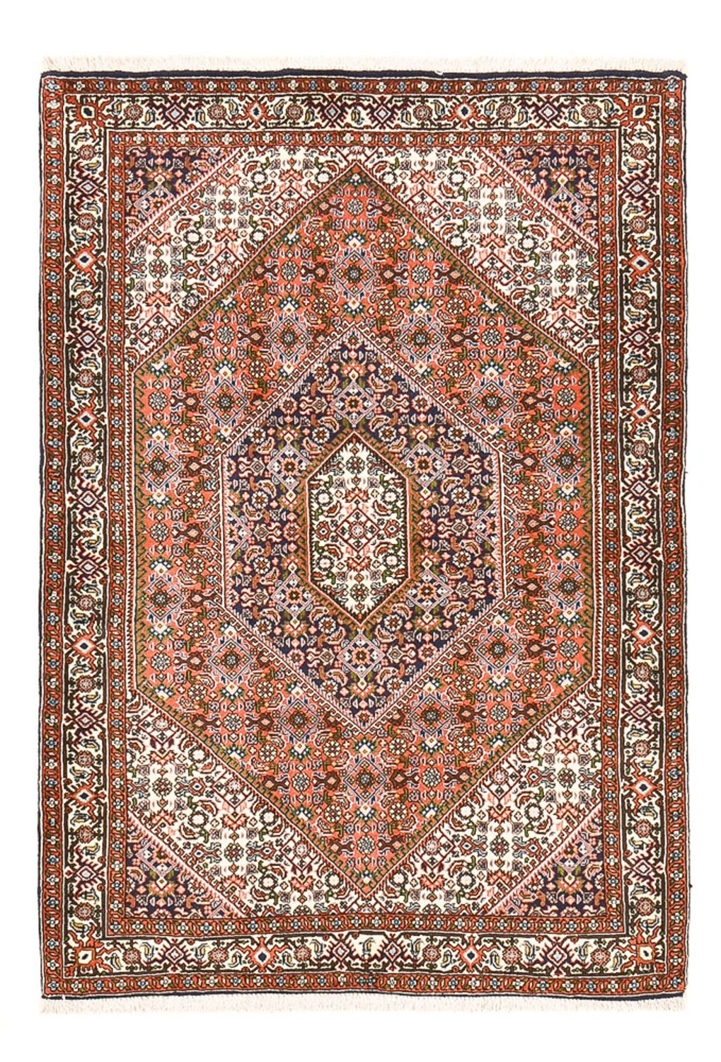 Tapis persan - Bidjar - 158 x 107 cm - rouille