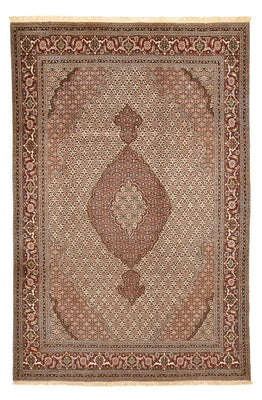 Tapis persan - Tabriz - Royal - 300 x 200 cm - marron