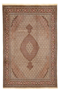 Tapis persan - Tabriz - Royal - 300 x 200 cm - marron