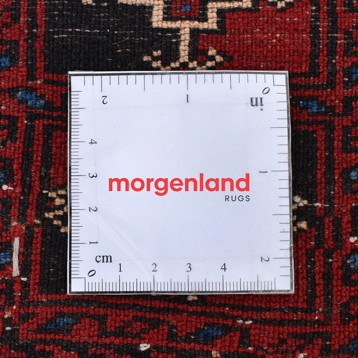 Tapis Belutsch - 124 x 95 cm - rouge