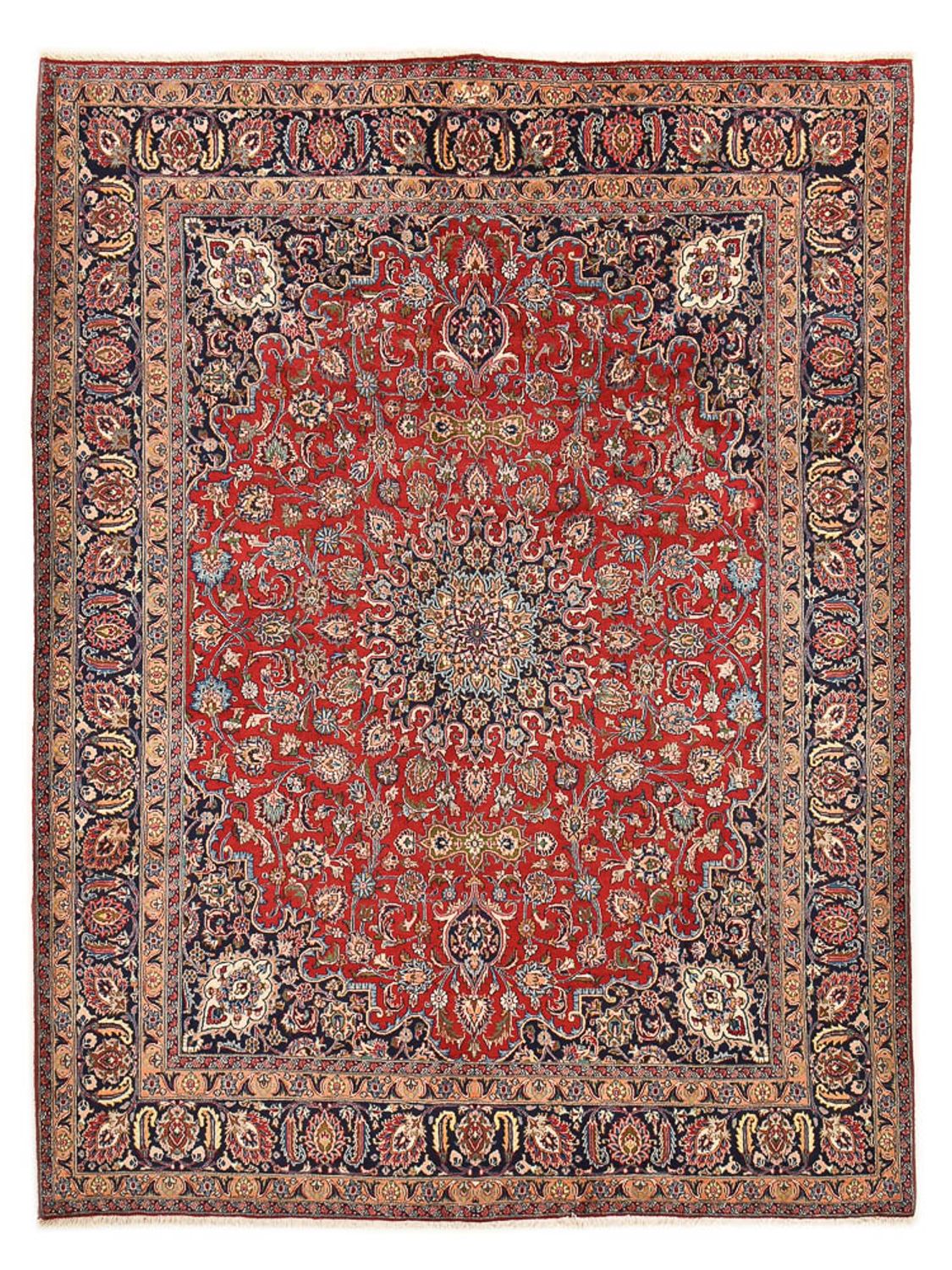 Tapis persan - Classique - 388 x 300 cm - rouge
