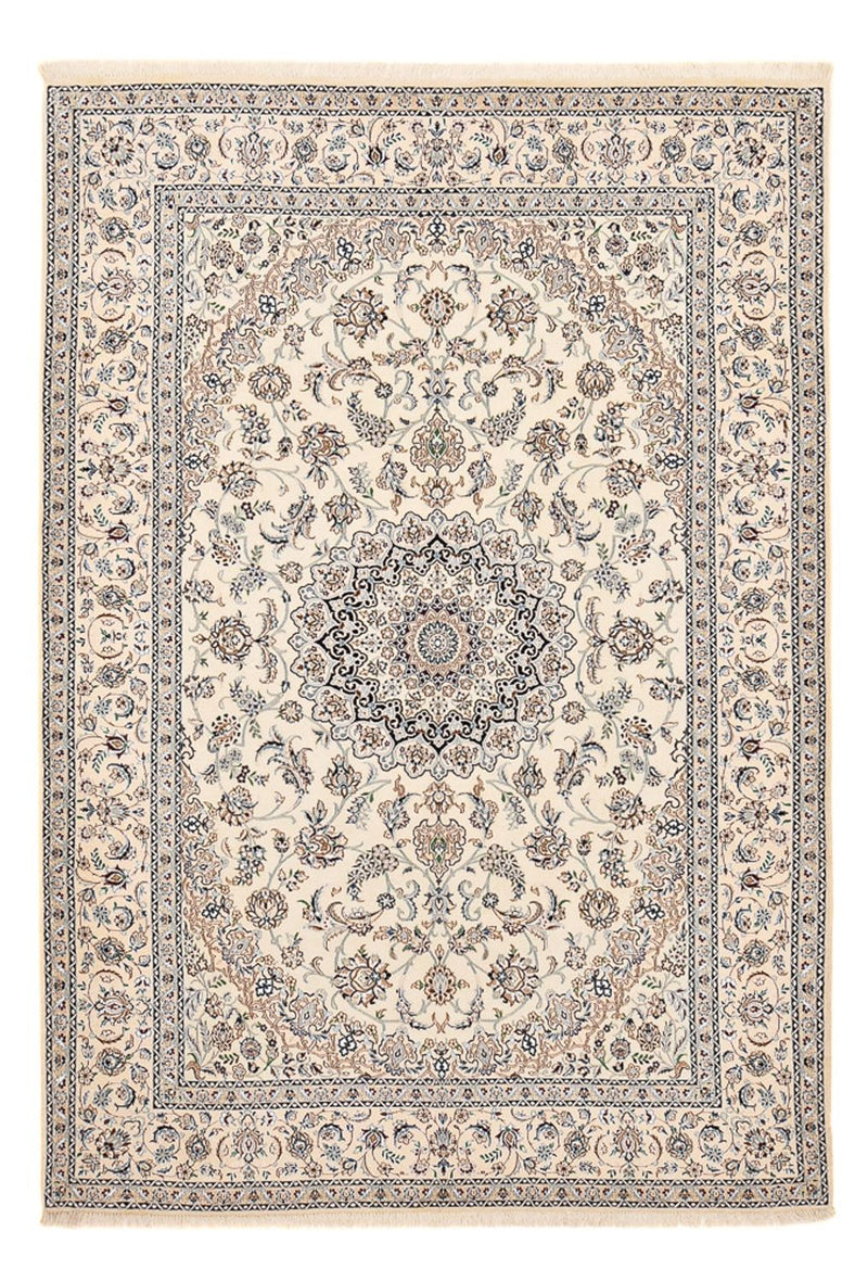 Tapis persan - Nain - Premium - 292 x 195 cm - crème