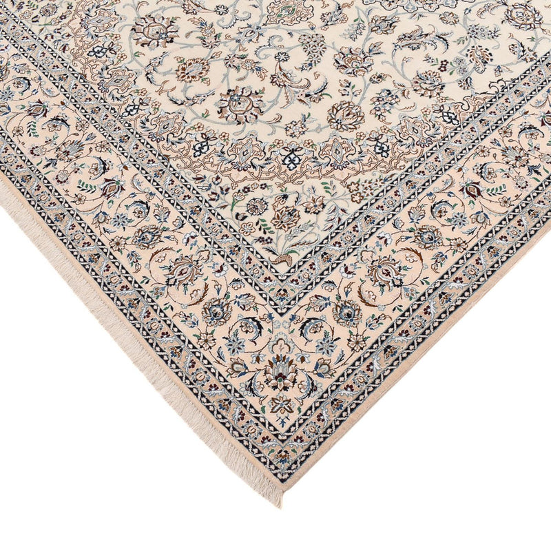 Tapis persan - Nain - Premium - 292 x 195 cm - crème