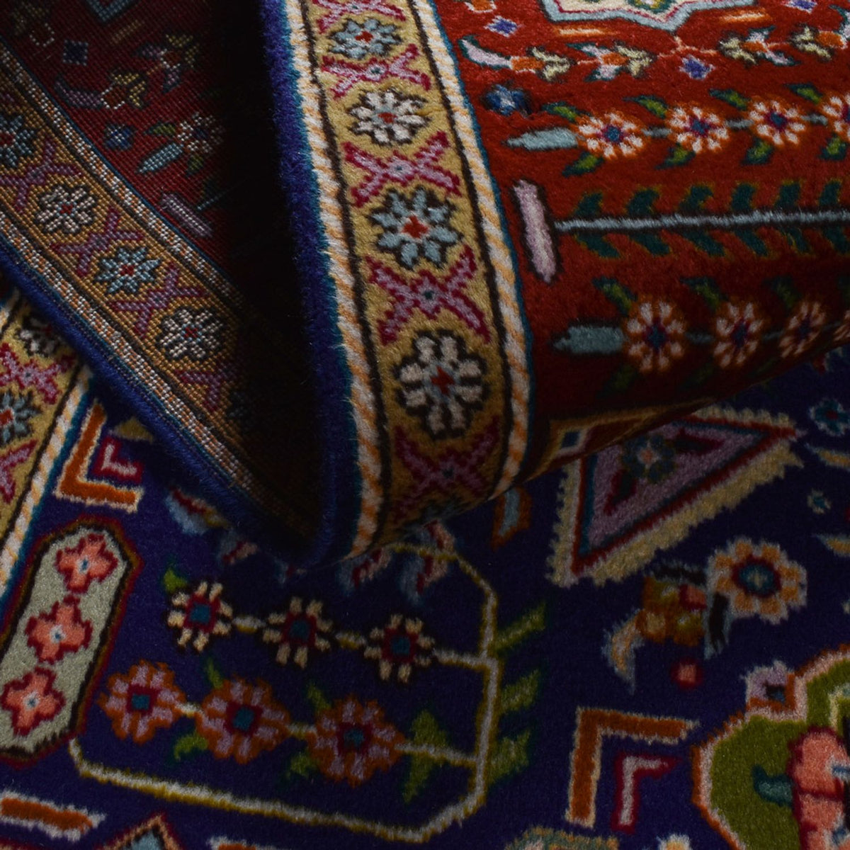 Tapis persan - Nomadic - 298 x 205 cm - rouge vin