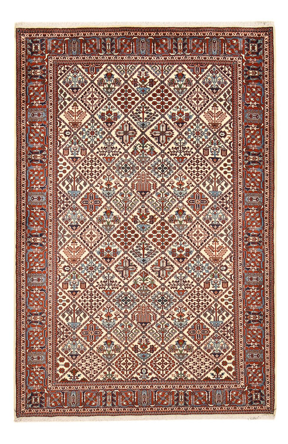 Tapis persan - Nomadic - 253 x 168 cm - rouille