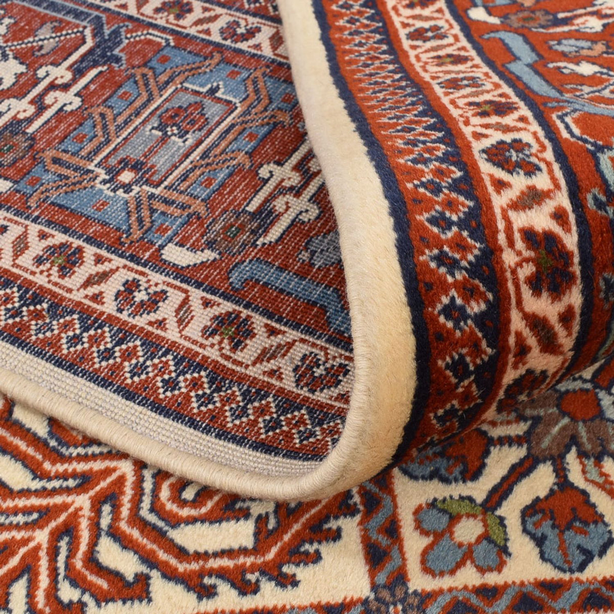 Tapis persan - Nomadic - 253 x 168 cm - rouille