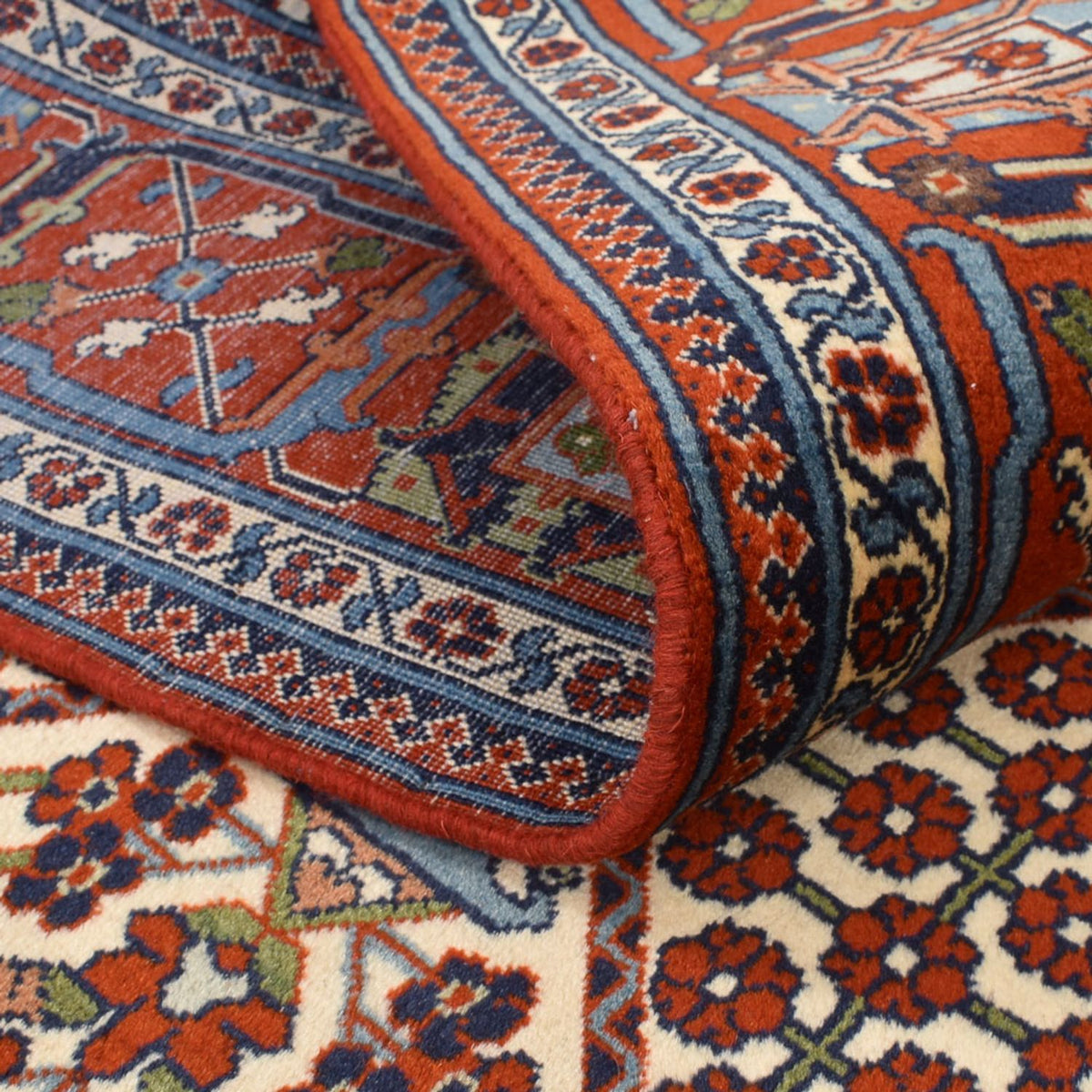 Tapis persan - Nomadic - 245 x 170 cm - rouille