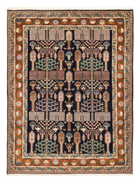 Tapis persan - Classique - 233 x 178 cm - bleu foncé