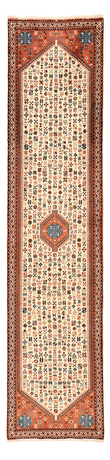Tapis de couloir Tapis persan - Nomadic - 292 x 66 cm - beige
