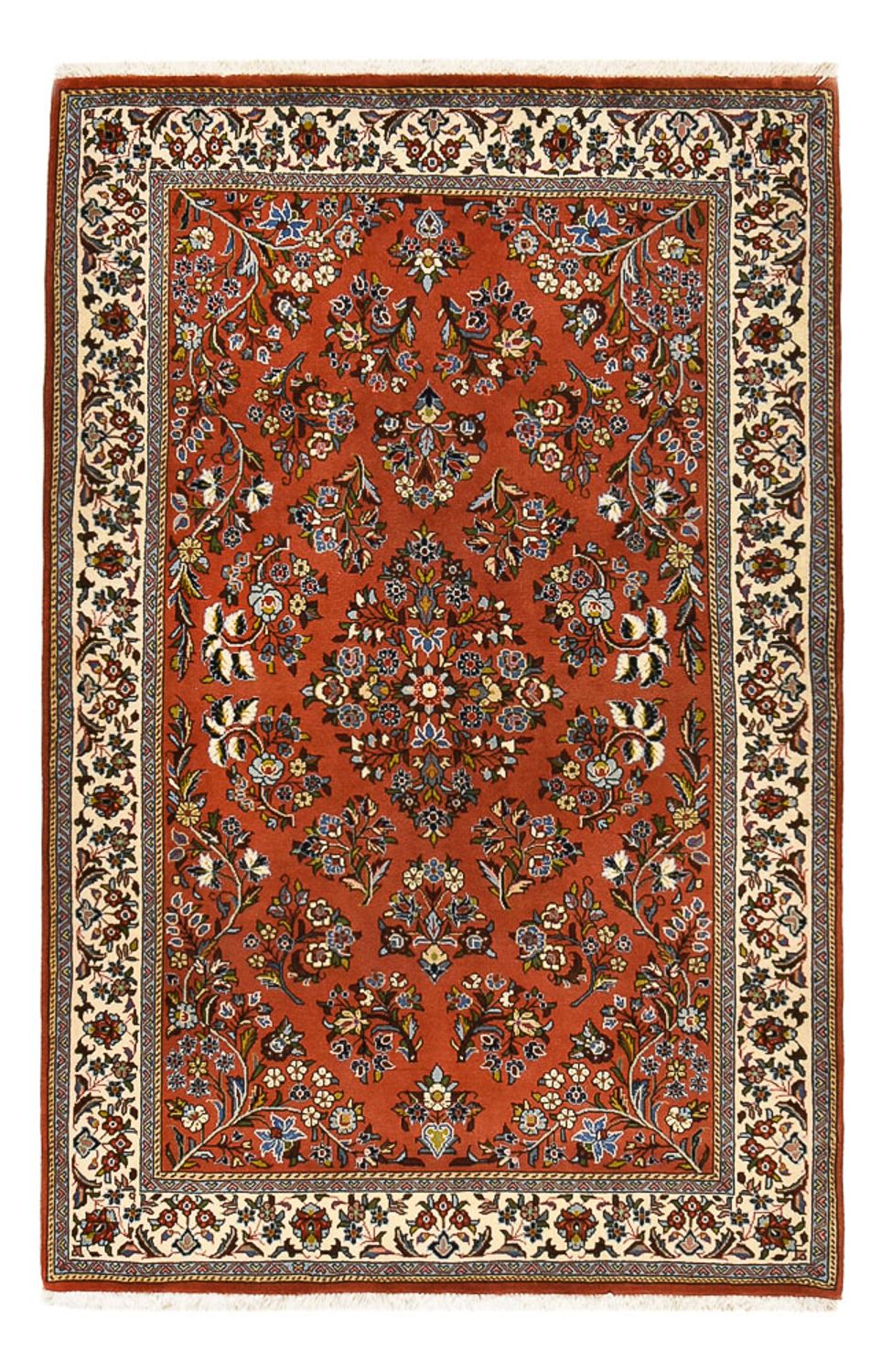 Tapis persan - Classique - 197 x 130 cm - rouge