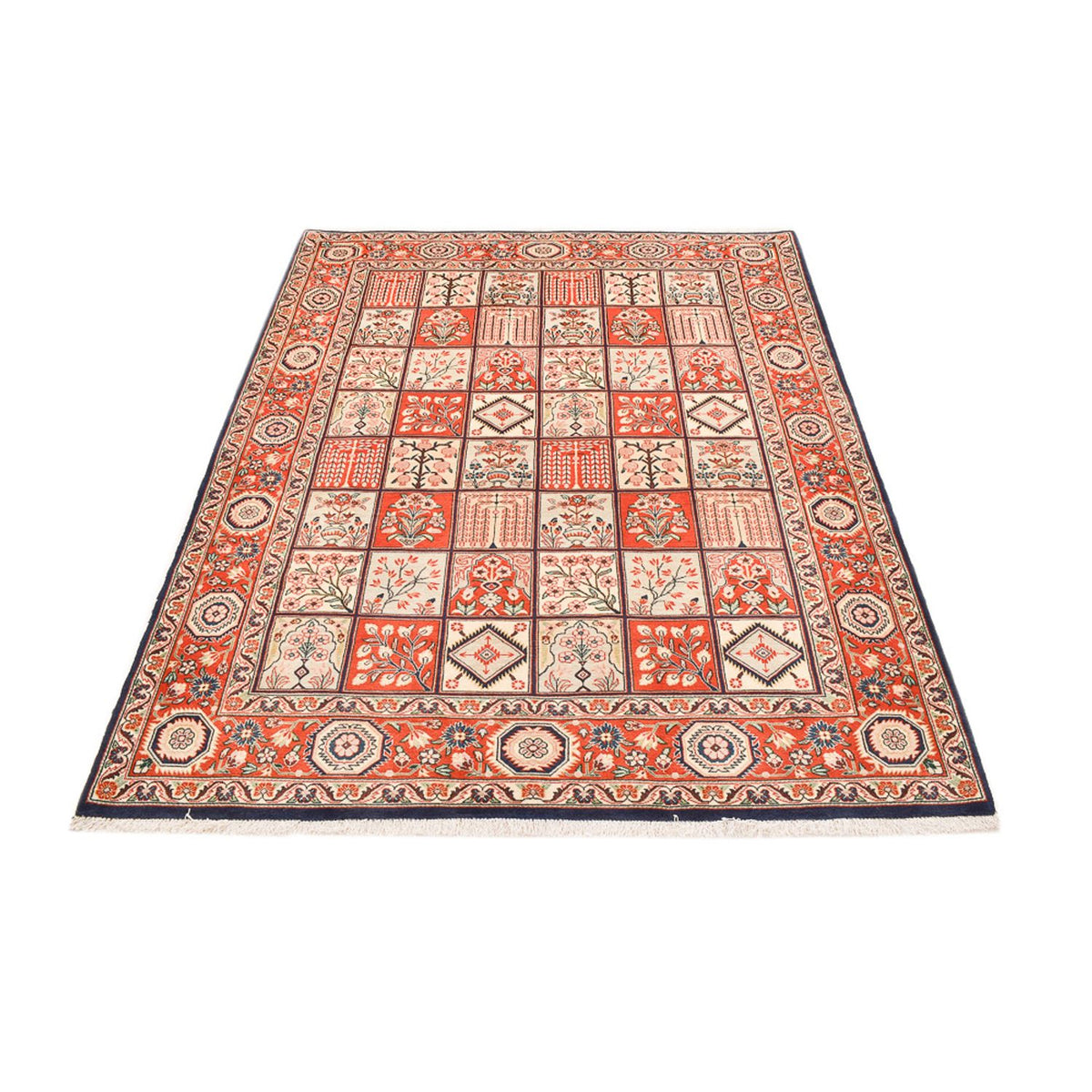 Tapis persan - Nomadic - 202 x 158 cm - multicolore