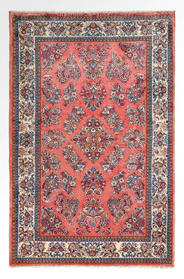 Tapis persan - Classique - 200 x 126 cm - rouge