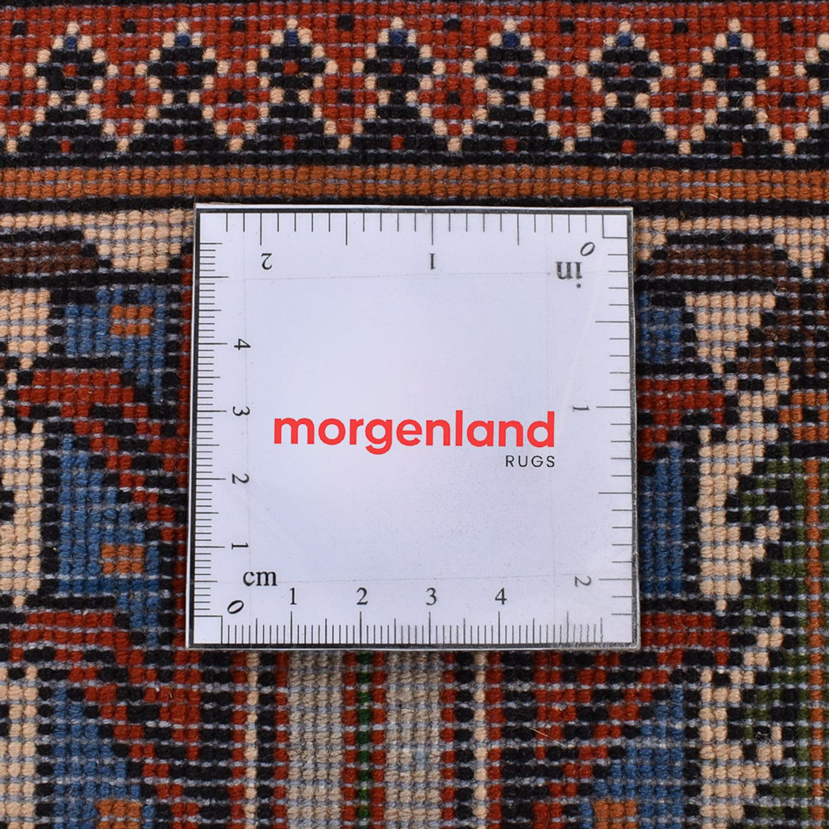 Tapis persan - Nomadic - 218 x 135 cm - rouge clair