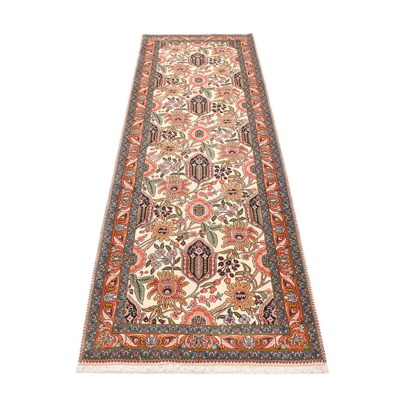 Tapis de couloir Tapis persan - Bidjar - 300 x 87 cm - beige