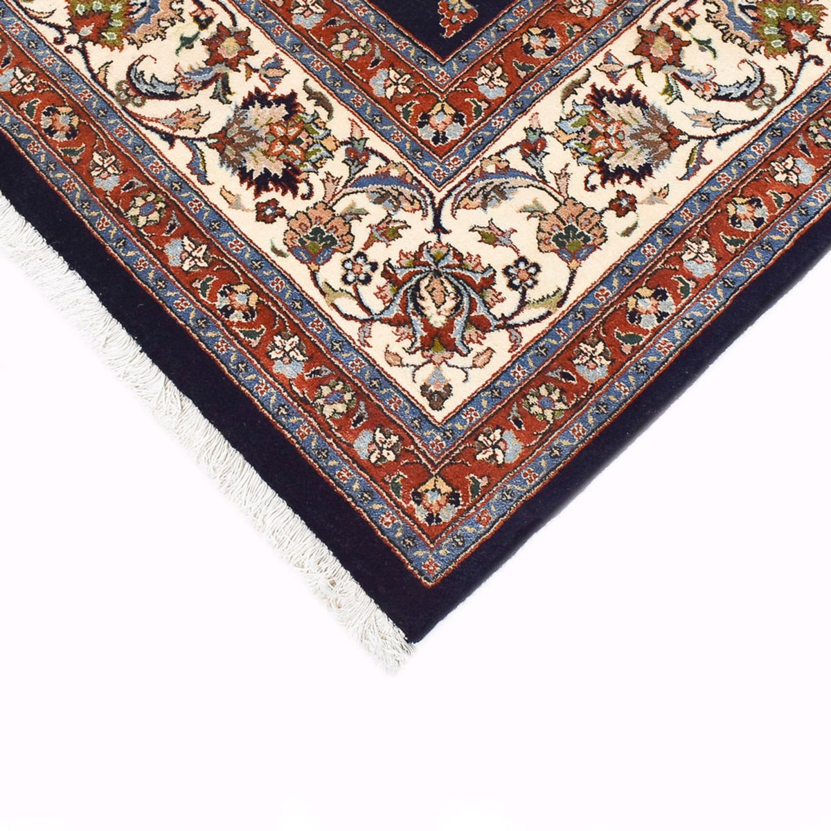 Tapis persan - Classique - Royal - 338 x 243 cm - bleu foncé