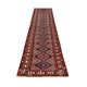 Tapis de couloir Tapis persan - Nomadic - 388 x 92 cm - rouge bordeaux