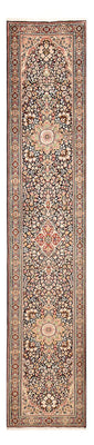 Tapis de couloir Tapis persan - Royal - 380 x 80 cm - beige foncé