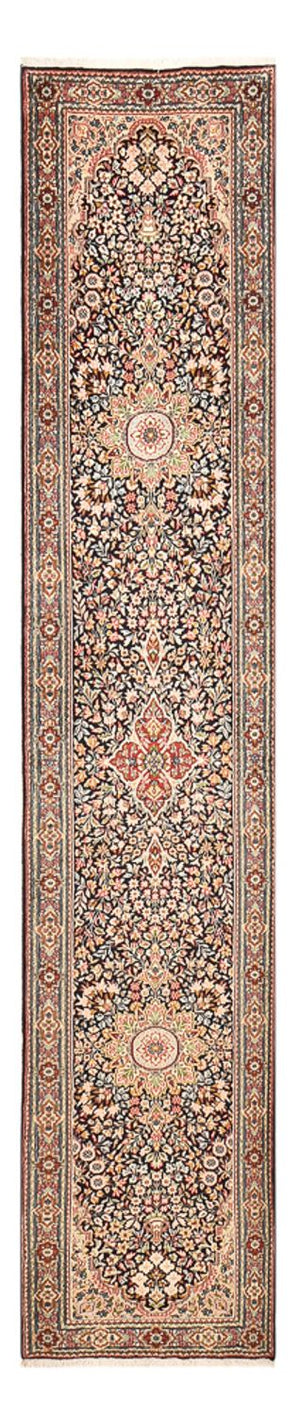 Tapis de couloir Tapis persan - Royal - 380 x 80 cm - beige foncé