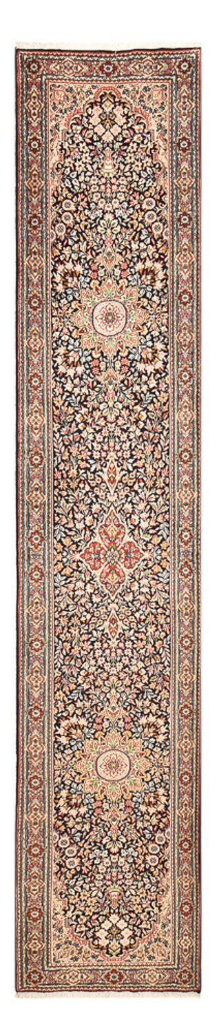 Tapis de couloir Tapis persan - Royal - 380 x 80 cm - beige foncé