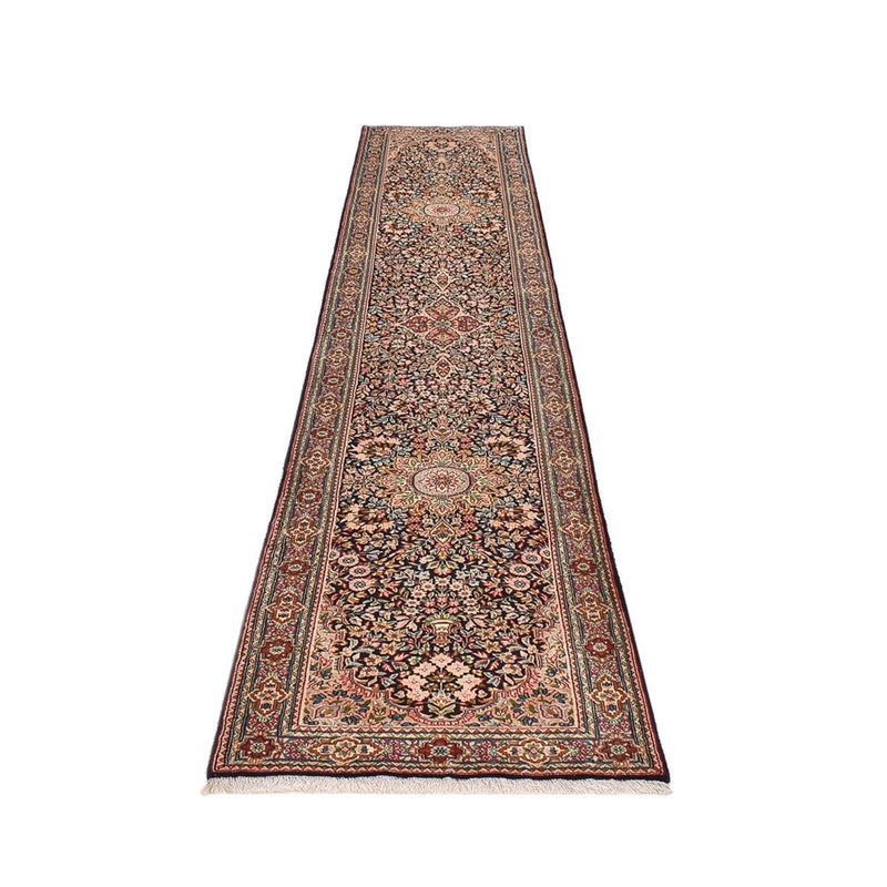 Tapis de couloir Tapis persan - Royal - 380 x 80 cm - beige foncé