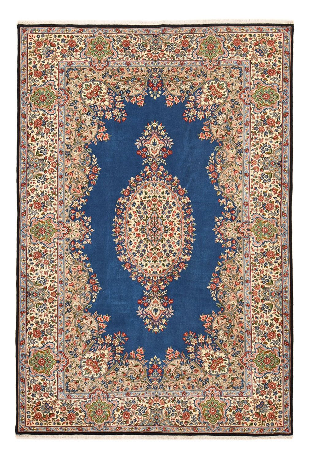 Tapis persan - Royal - 280 x 182 cm - bleu
