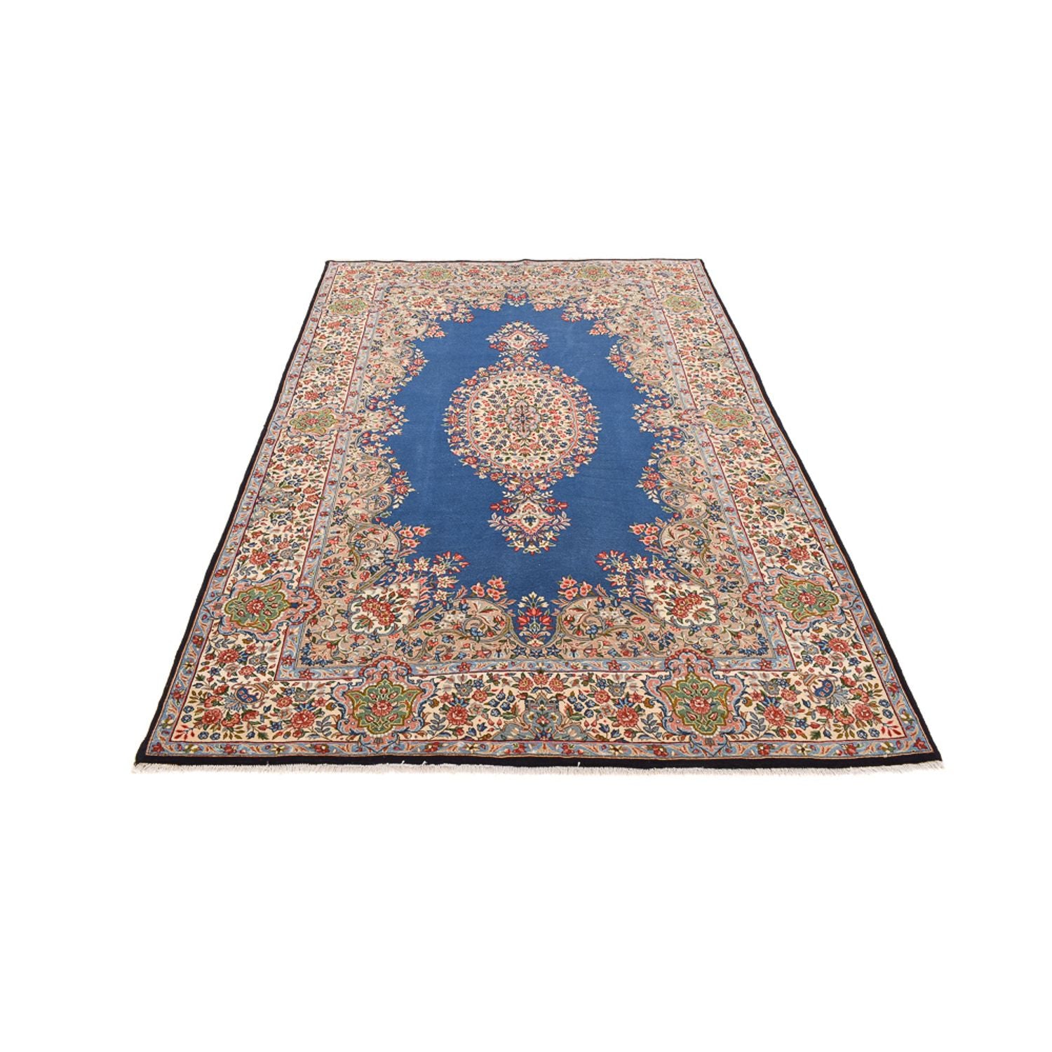 Tapis persan - Royal - 280 x 182 cm - bleu