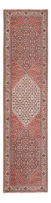Tapis de couloir Tapis persan - Bidjar - 290 x 72 cm - rouille