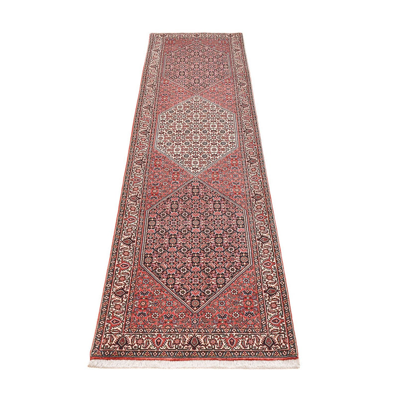 Tapis de couloir Tapis persan - Bidjar - 290 x 72 cm - rouille