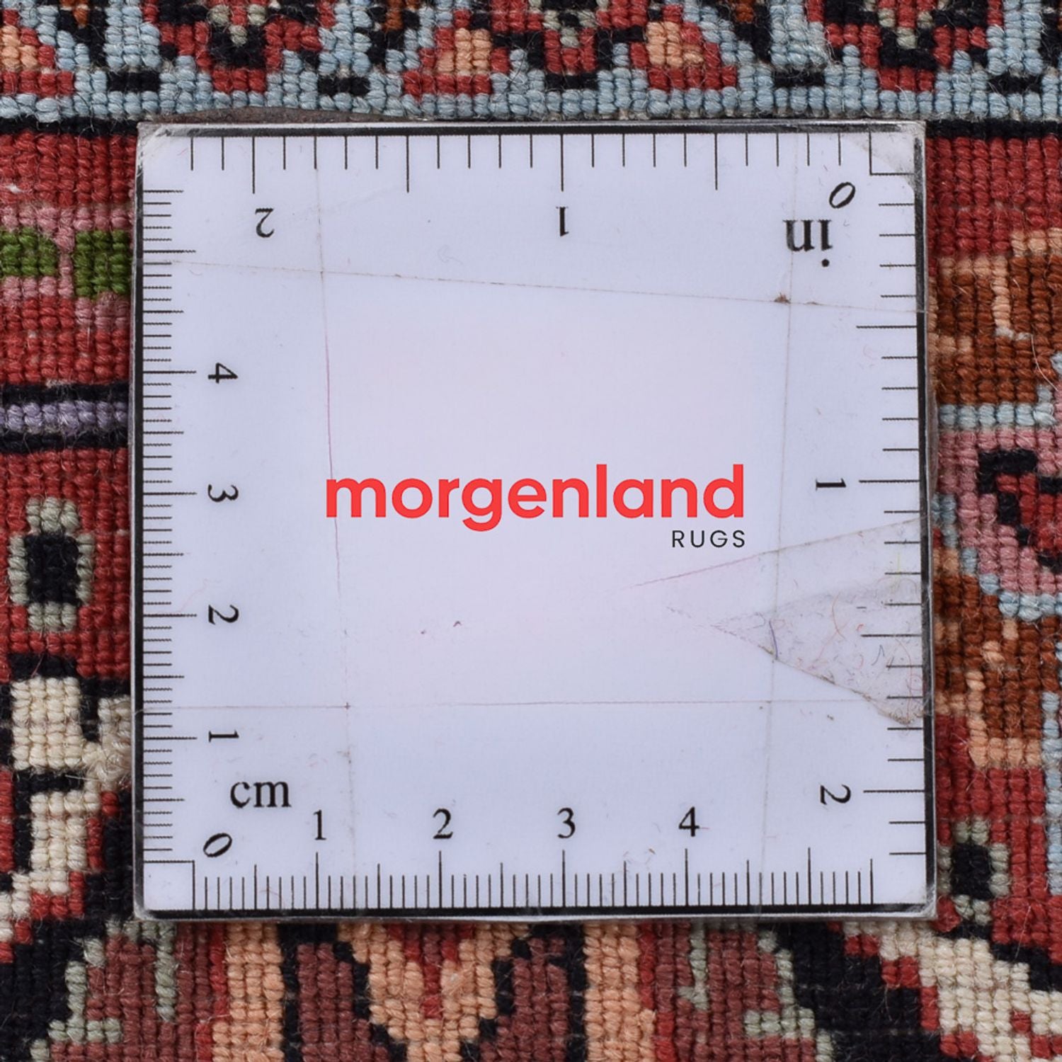 Tapis persan - Bidjar carré  - 307 x 300 cm - rouille