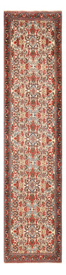 Tapis de couloir Tapis persan - Bidjar - 404 x 96 cm - rouge clair
