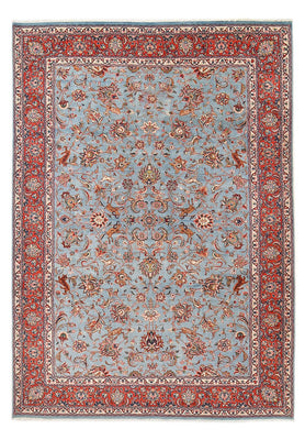 Tapis persan - Classique - 380 x 266 cm - bleu clair