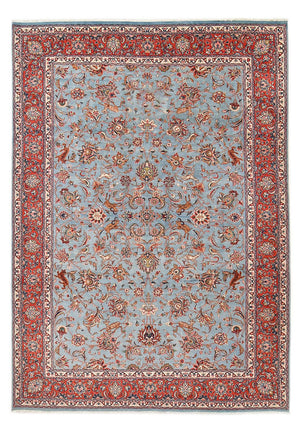 Tapis persan - Classique - 380 x 266 cm - bleu clair