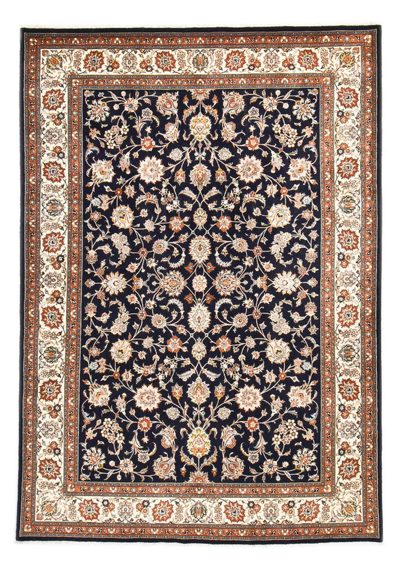 Tapis persan - Classique - Royal - 345 x 246 cm - bleu foncé