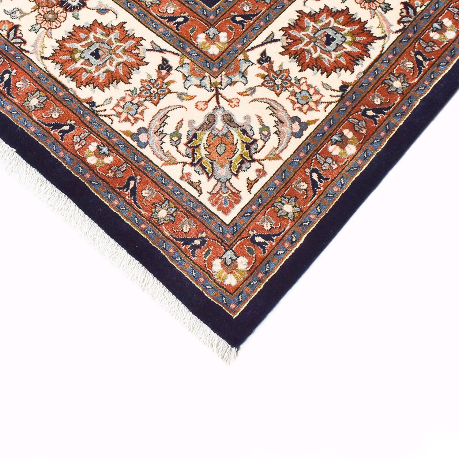 Tapis persan - Classique - Royal - 345 x 246 cm - bleu foncé
